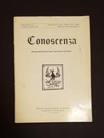 Aa. Vv. Rivista Conoscenza. Accademia Di Studi Gnostici. 1991. N. 6