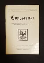 Aa. Vv. Rivista Conoscenza. Accademia Di Studi Gnostici. 1985. N. 2