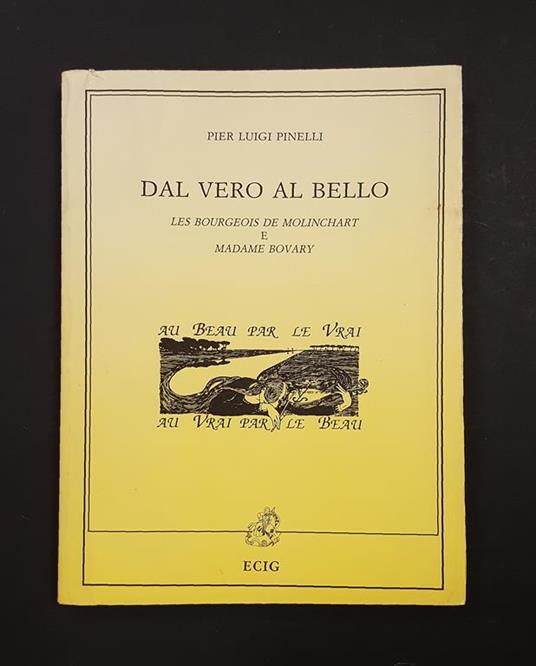 Dal vero al bello. Ecig. 1992 - I - copertina