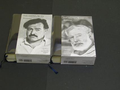 Romanzi. Mondadori. 2005. 2 Voll. con cofanetto - Ernest Hemingway - copertina