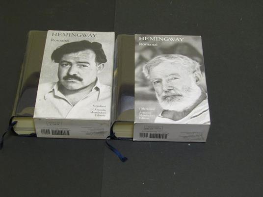Romanzi. Mondadori. 2005. 2 Voll. con cofanetto - Ernest Hemingway - copertina