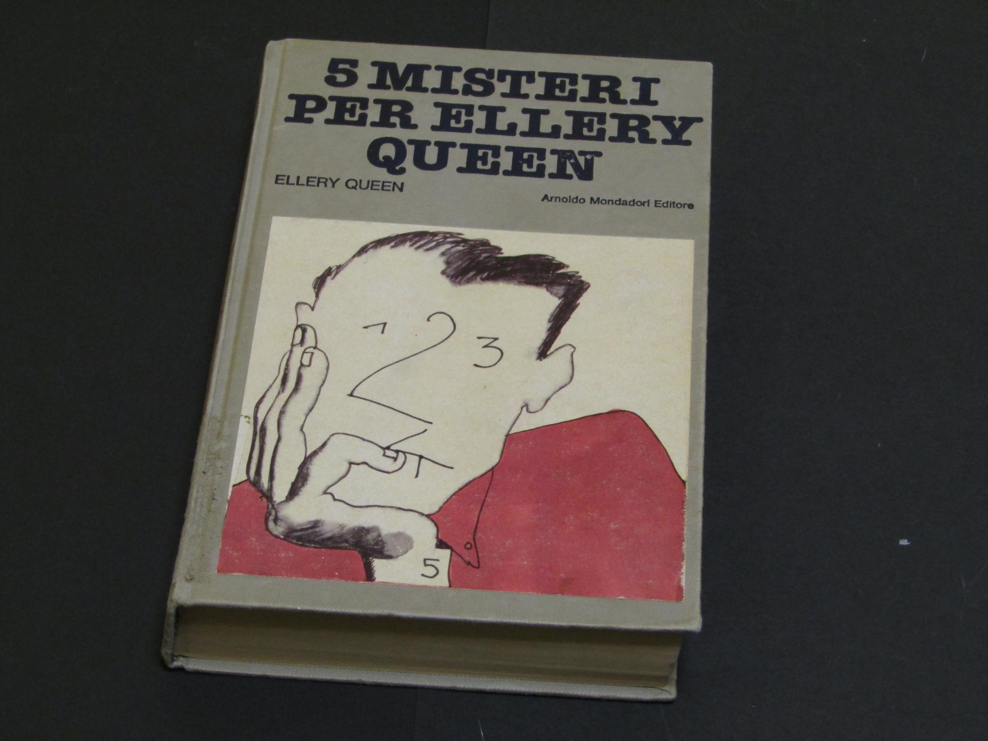 Queen Ellery (pseudonimo). 5 misteri per Ellery Queen. Mondadori. 1980