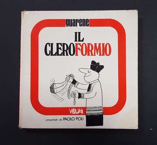 Cleroformio. Visual. 1973. Con dedica dell'Autore e ill. colorata dallo stesso - copertina