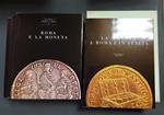 La moneta a Roma e in Italia. Banca d'Italia. 1993. 3 voll. + fascicolo. Con cofanetto