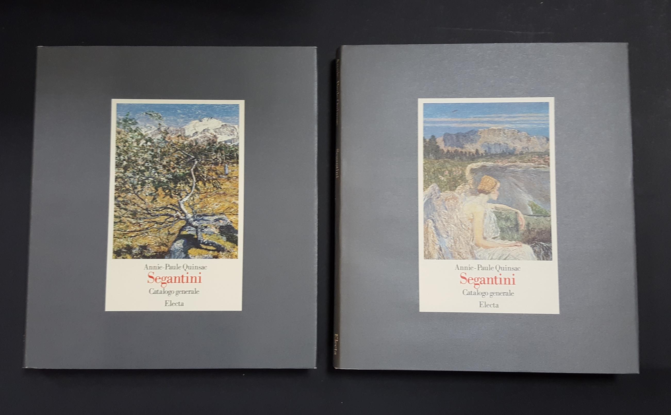 Quinsac Annie-Paule. Segantini. Catalogo generale. Electa. 1982. 2 voll