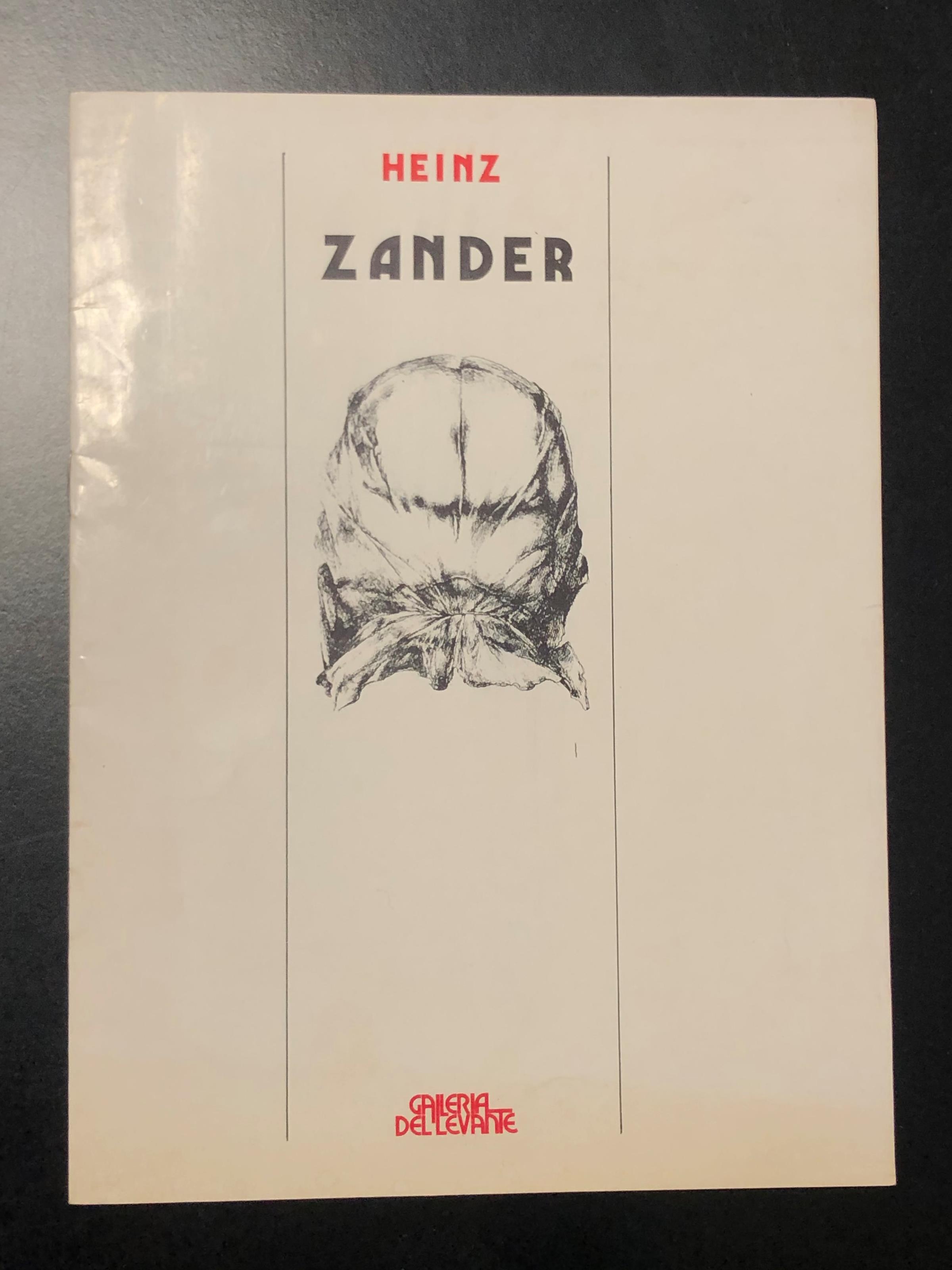 Heinz Zander. Galleria del Levante 1975