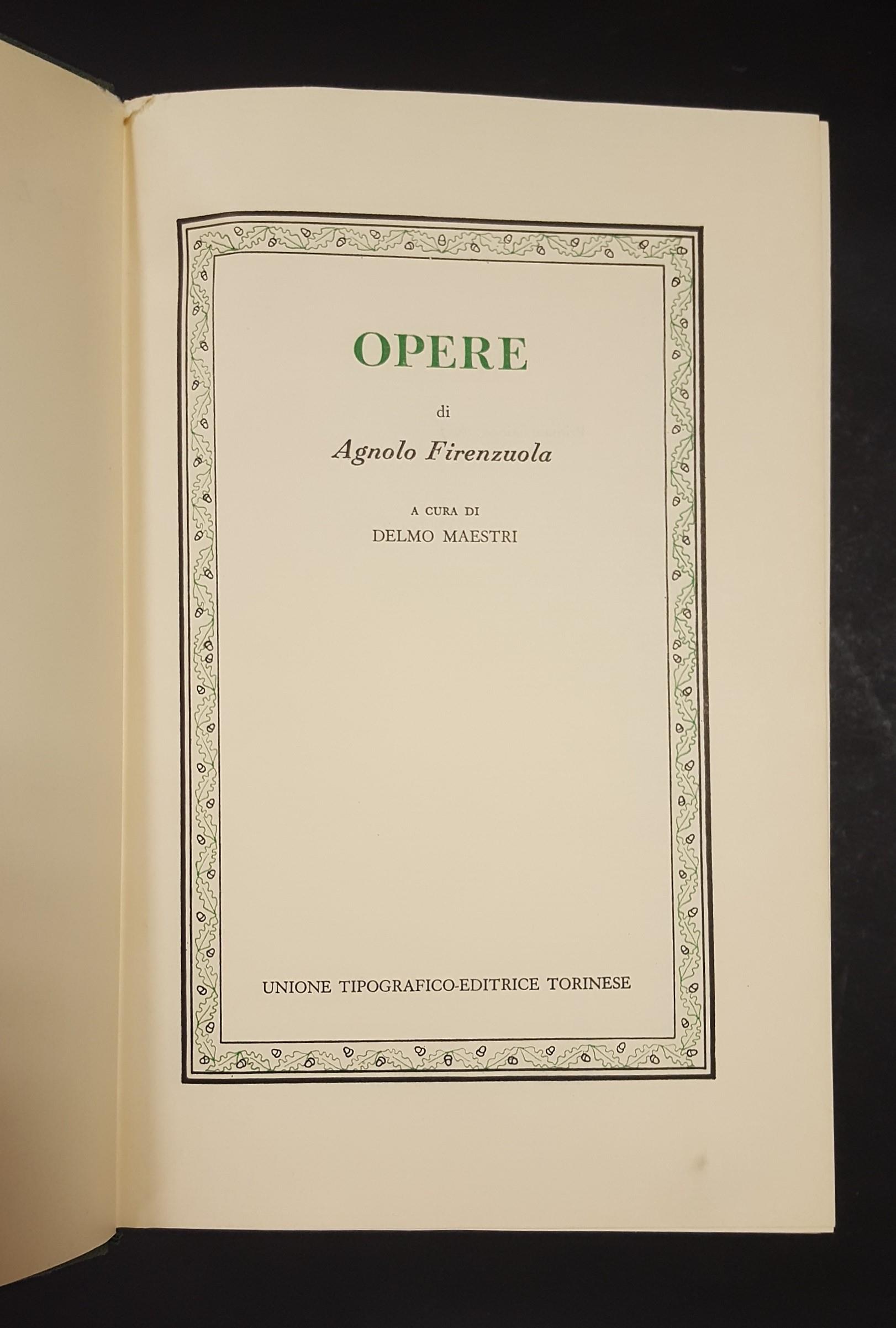 Opere. Utet. 1977 - I