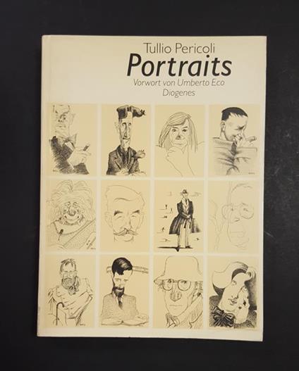 Tullio Pericoli. Portraits. Diogenes. 1990 - Tullio Pericoli - copertina