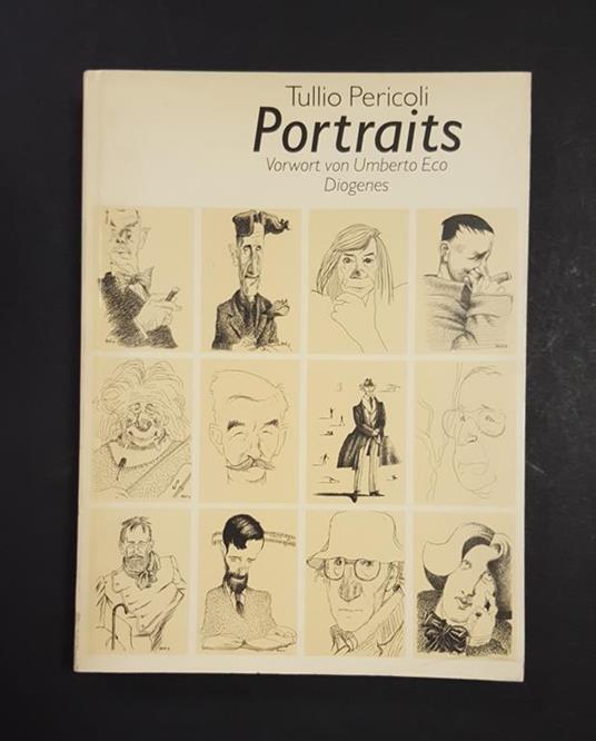 Tullio Pericoli. Portraits. Diogenes. 1990 - Tullio Pericoli - copertina