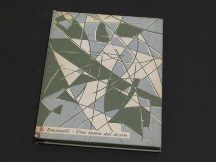 Una lettera dal deserto. Il Saggiatore. 1960-I - Enrico Emanuelli - copertina