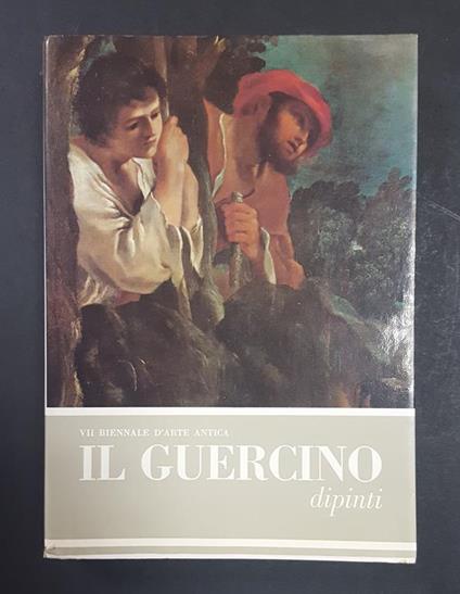 Il Guercino. Dipinti. Mahon Denis (a cura di). Nuova Alfa Editoriale. 1991. Autografo di Denis Mahon - copertina