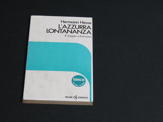 L' azzurra lontananza. SugarCo Edizioni. 1980 - Hermann Hesse - copertina