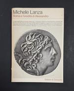 Roma e l'eredità di Alessandro. Edizioni di Comunità. 1971 - I. Dedica dell'Autore all'occhiello
