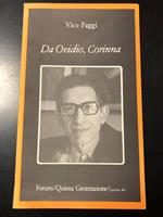 Da Ovidio, Corinna. Forum / Quinta Generazione 1988. Con dedica dell'autore