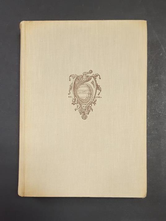 La Pinacoteca di Cremona. Pizzorni. 1951 - I. Dedica dell'Autore alla prima carta bianca - copertina