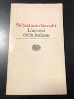 L' arrivo della lozione. Einaudi 1976