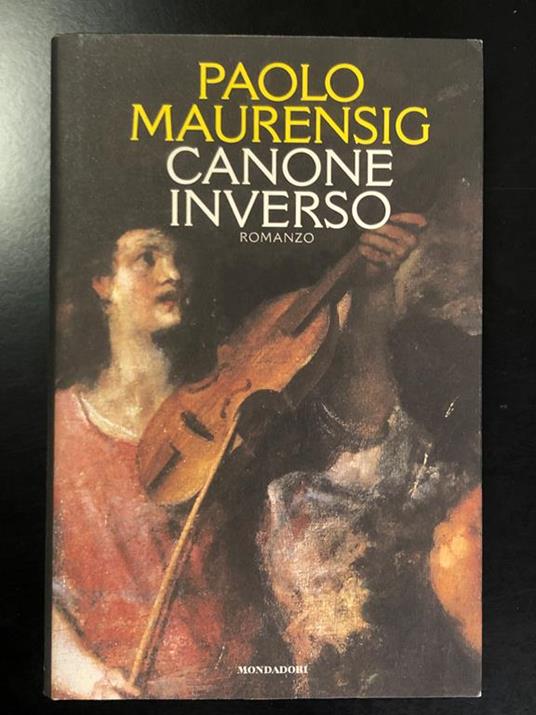 Canone inverso. Mondadori 1996 - I - Paolo Maurensig - copertina