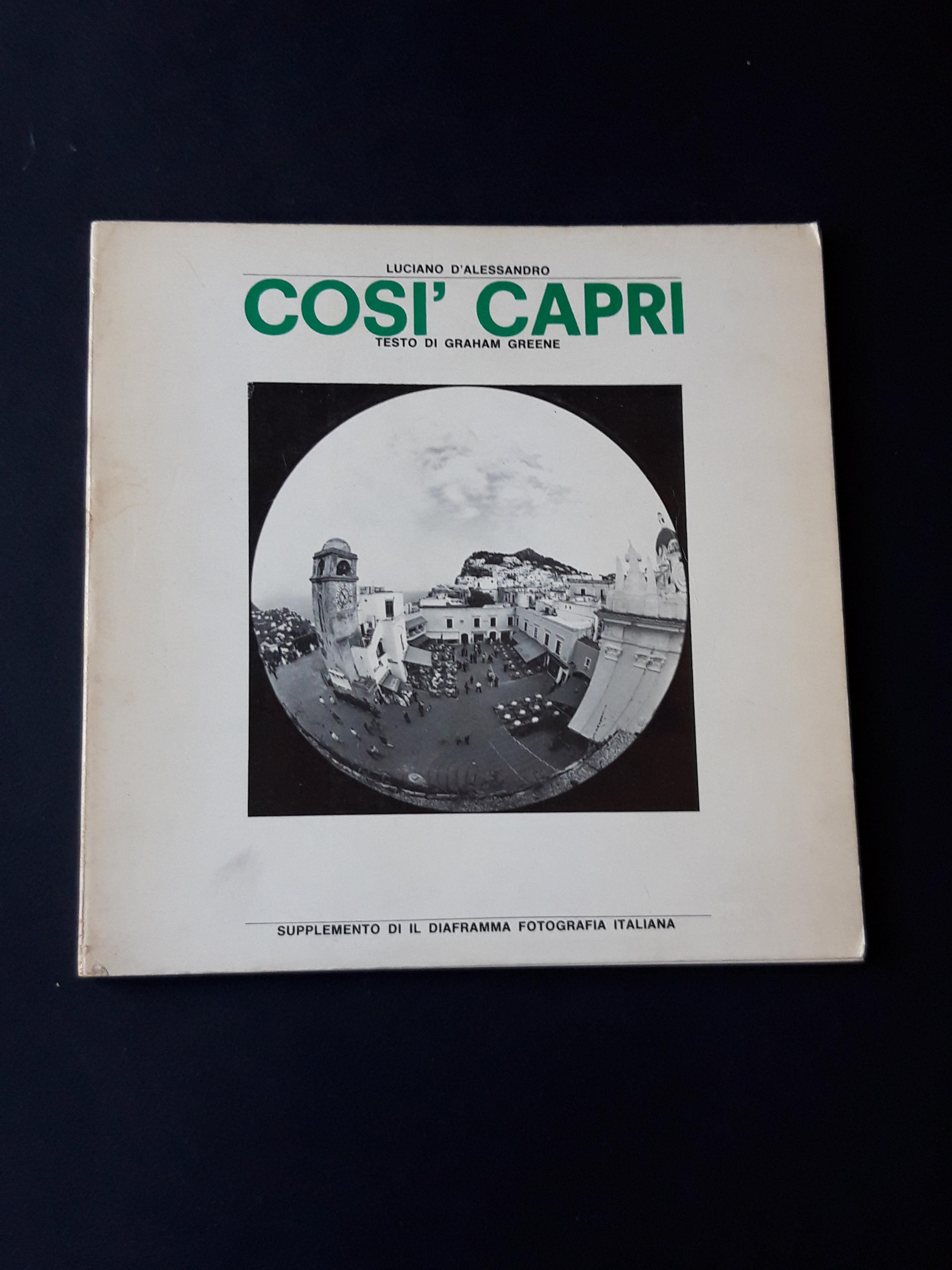 Così Capri. Editphoto. 1972 - I
