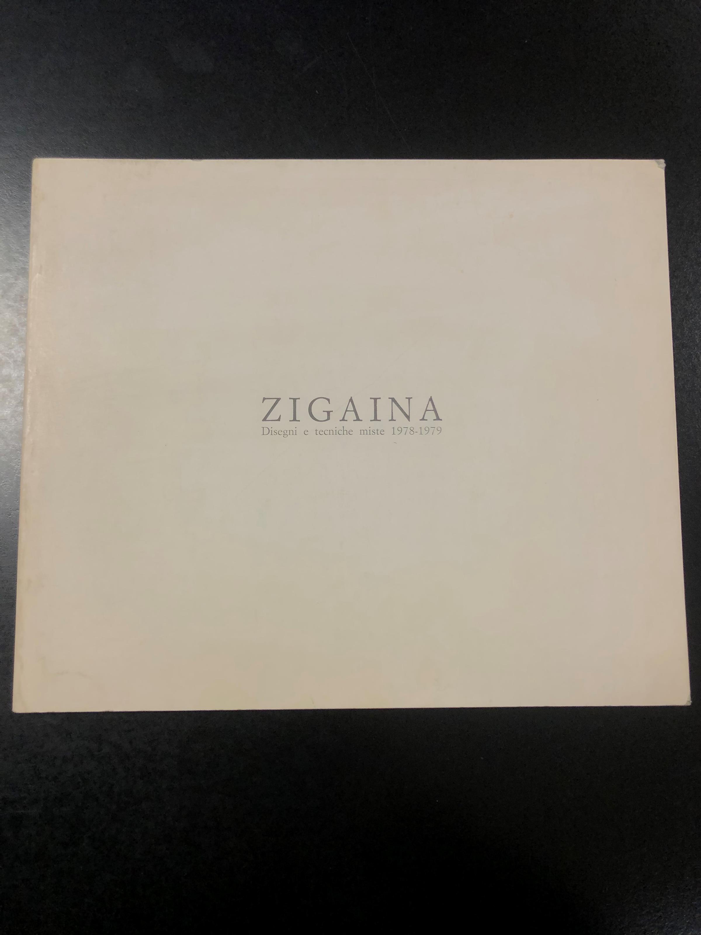 Zigaina. Disegni e tecniche miste 1978-1979. Bambaia Galleria d'Arte 1979