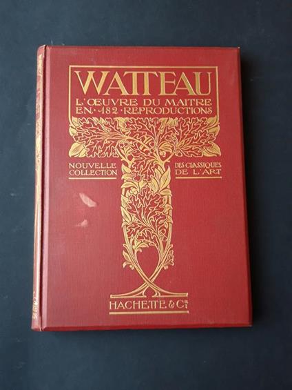 Aa. Vv. Watteau. Hachette. 1912 - I - copertina