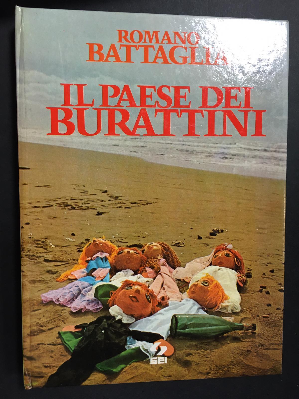Il paese dei burattini. SEI. 1975. Con dedica dell'autore