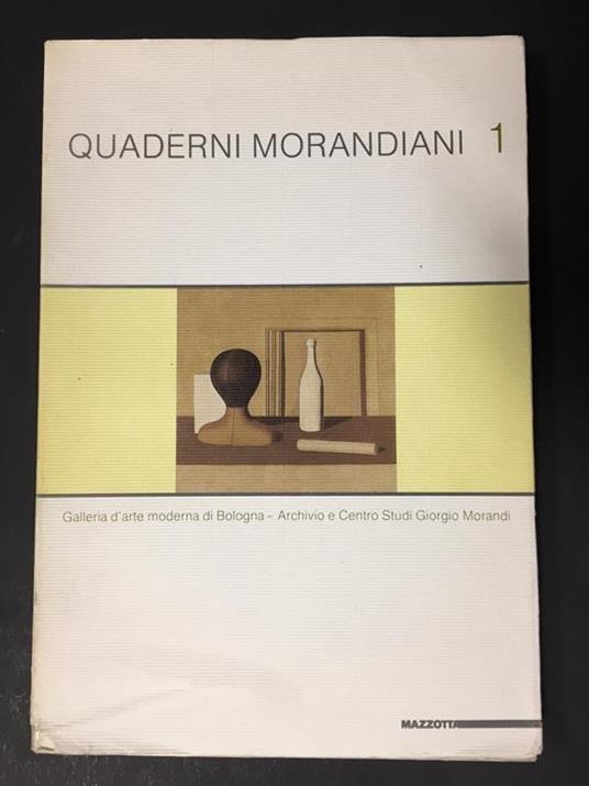 Aa.Vv. Quaderni Morandiani 1. Mazzotta. 1985 - copertina