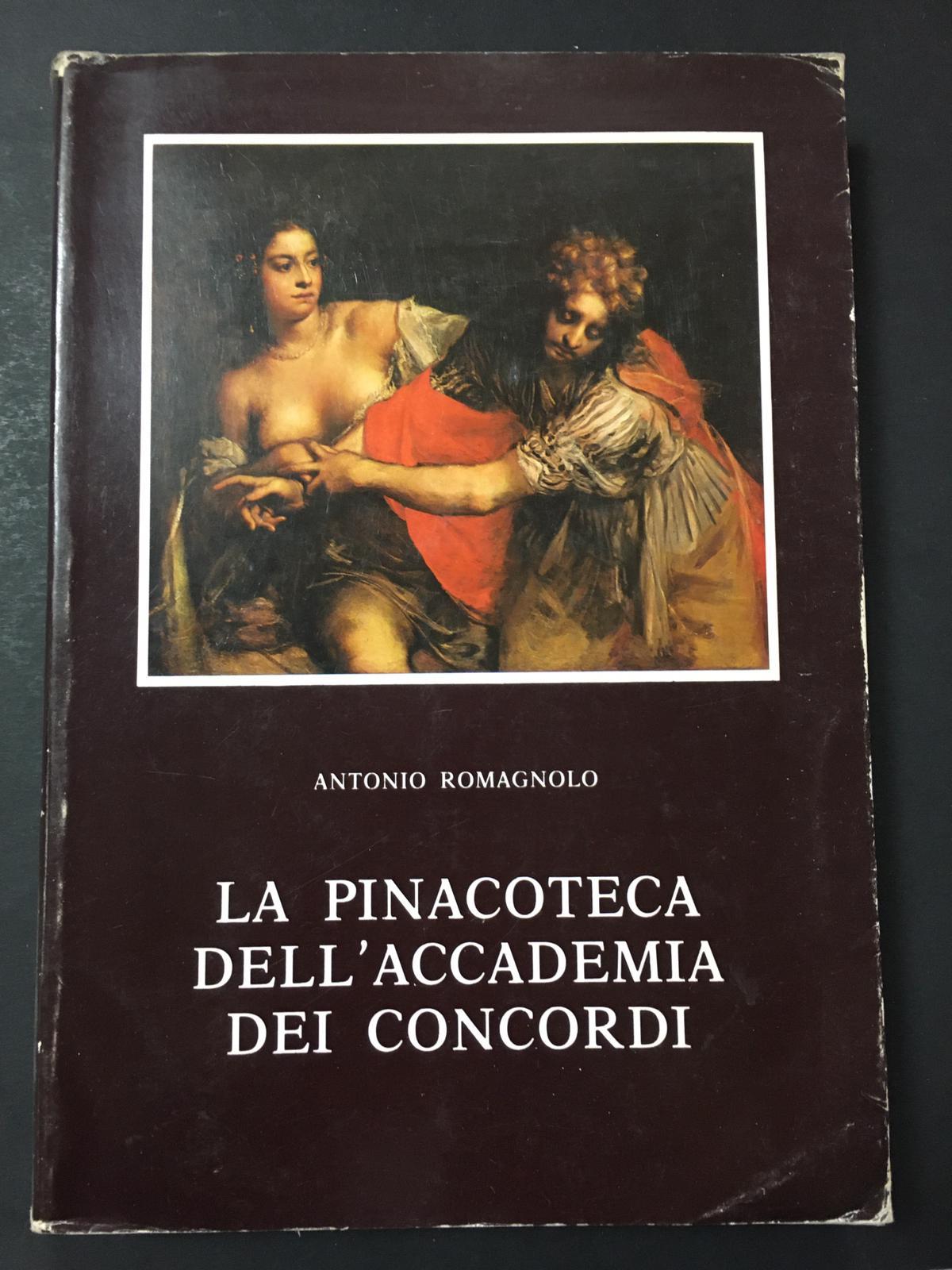 Romagnolo Antonio. La Pinacoteca dell'Accademia dei concordi. Accademia dei concordi. 1981