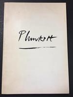 E.C. Plunkett. Galleria Il Collezionista d'arte Contemporanea. 1975-I