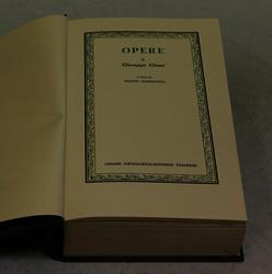 Giusti - Opere - UTET - 1983