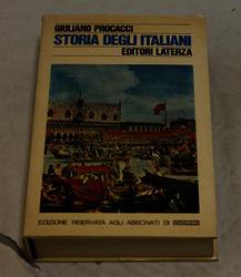 Giuliano Procacci - Storia degli italiani. Editori Laterza. 1978