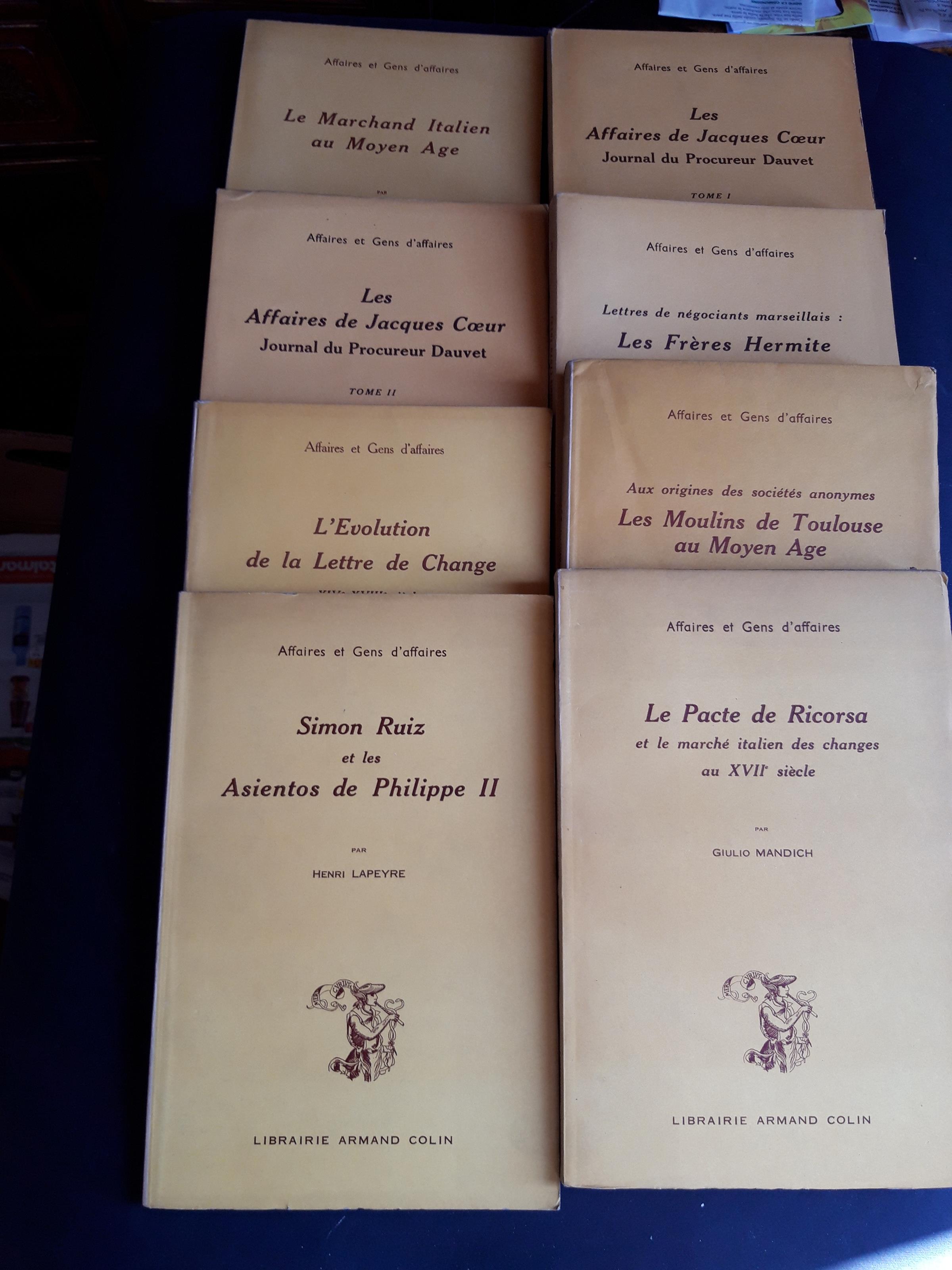 Aa. Vv. Affaires Et Gens D'Affaires. Librarie Armand Colin. 1952 - I. In Otto Voll