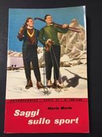 Saggi sullo sport. Edizioni Paoline. 1960