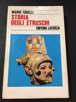 Storia degli etruschi. Laterza. 1990-I