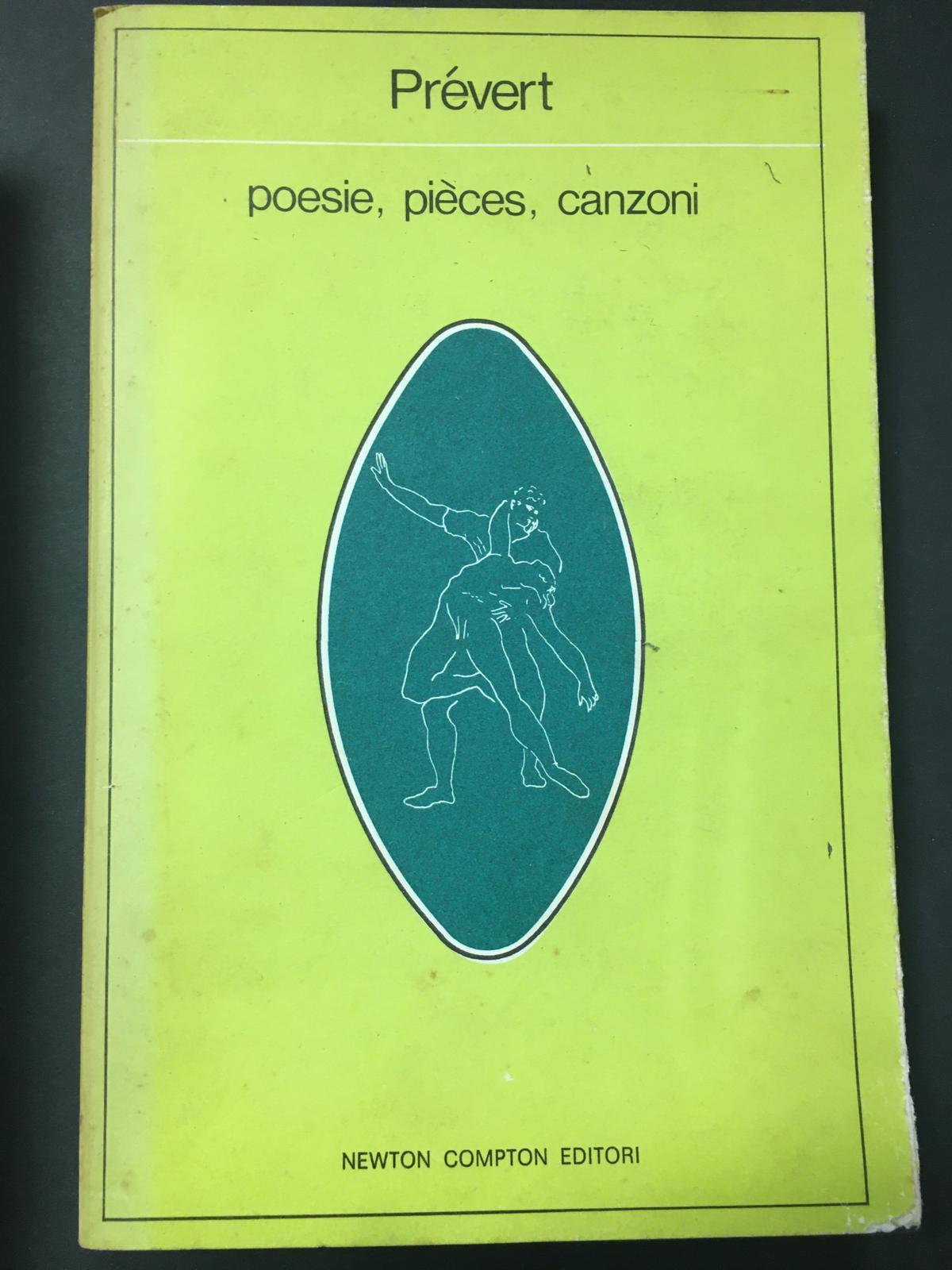Poesie, pièces, canzoni. Newton compton. 1974-I