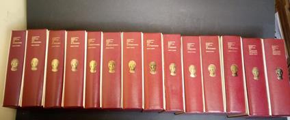 La letteratura italiana. Storia e testi. Editori Laterza. Tomo 1-I, 1II, 2-I, 2-II, 3-I, 3-II, 4-I, 4-II, 5-I, 5-II, 6-I, 6-II, 8-I, 8-II. 1971-1972-1973-1974-1975. Con cofanetto - Carlo Muscetta - copertina
