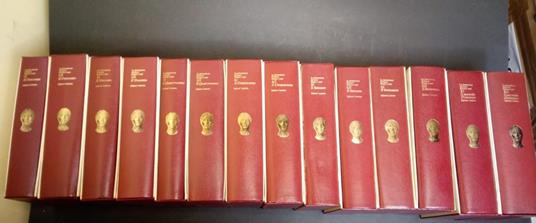 La letteratura italiana. Storia e testi. Editori Laterza. Tomo 1-I, 1II, 2-I, 2-II, 3-I, 3-II, 4-I, 4-II, 5-I, 5-II, 6-I, 6-II, 8-I, 8-II. 1971-1972-1973-1974-1975. Con cofanetto - Carlo Muscetta - copertina