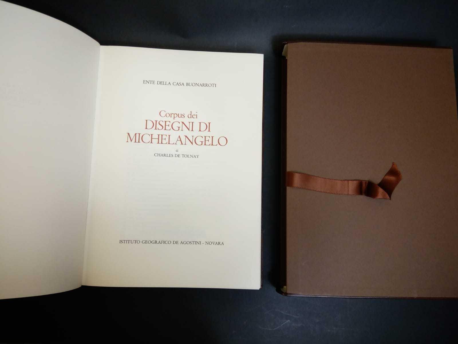 Corpus dei disegni di Michelangelo. Istituto geografico De Agostini. 1992. Vol. 2. Con cofanetto