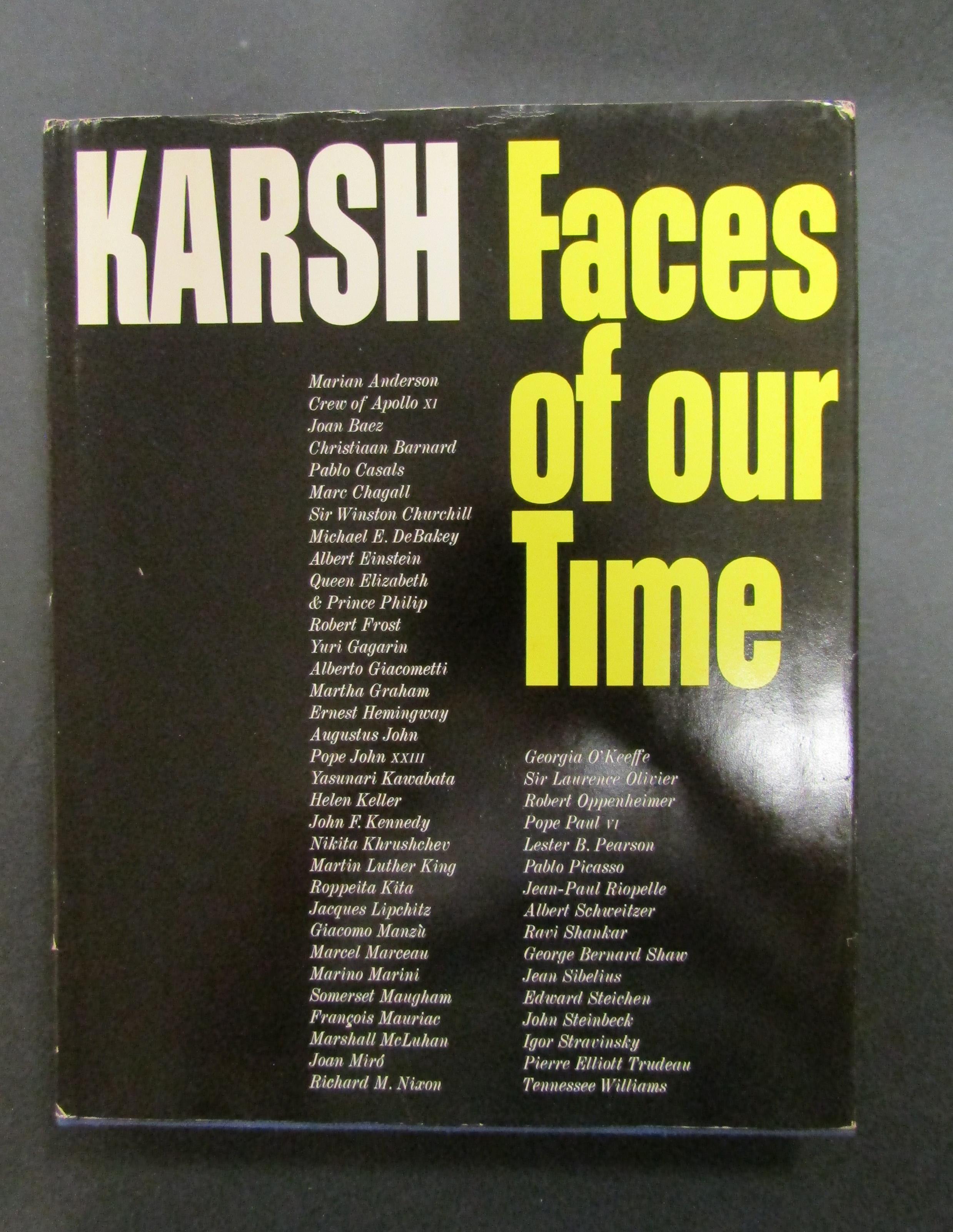 Karsh Yousuf. Faces of our time. University of Toronto Press. 1971