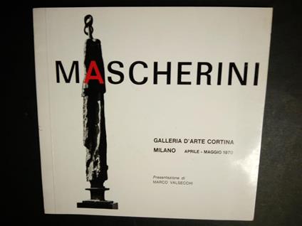 Mascherini. Galleria d'arte cortina. 1970 - Marco Valsecchi - copertina