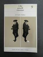 I due gemelli veneziani. Edizioni del Teatro Stabile di Genova. 1964