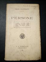 Persone. Formiggini A.F. 1914