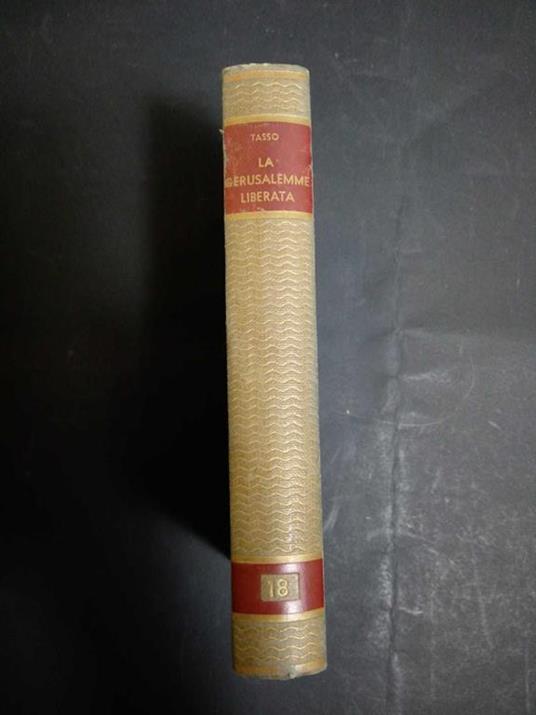 La Gerusalemme liberata. Cremonese. 1955 - Tasso - copertina