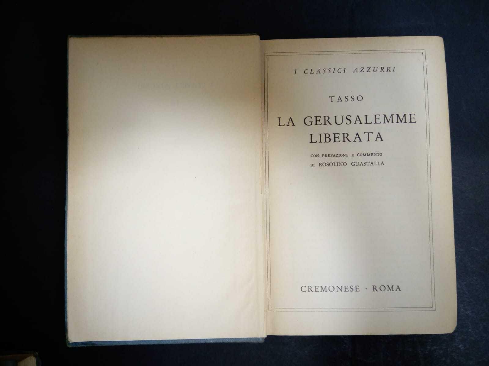 La Gerusalemme liberata. Cremonese. 1955