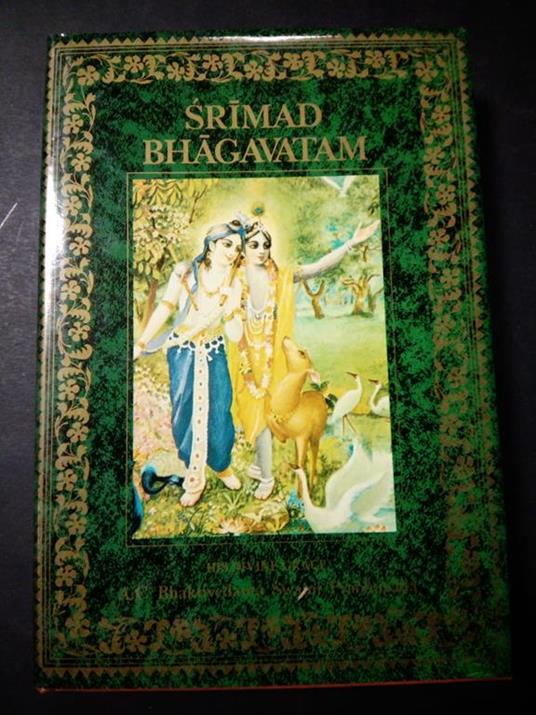 Srimad Bhagavatam. His divine grace. Bhaktivedanta Book Trust. 1977 - Krsna-Dvaipayana Vyasa - copertina