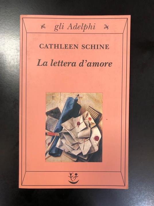 La lettera d'amore. Adelphi 1999 - Cathleen Schine - copertina