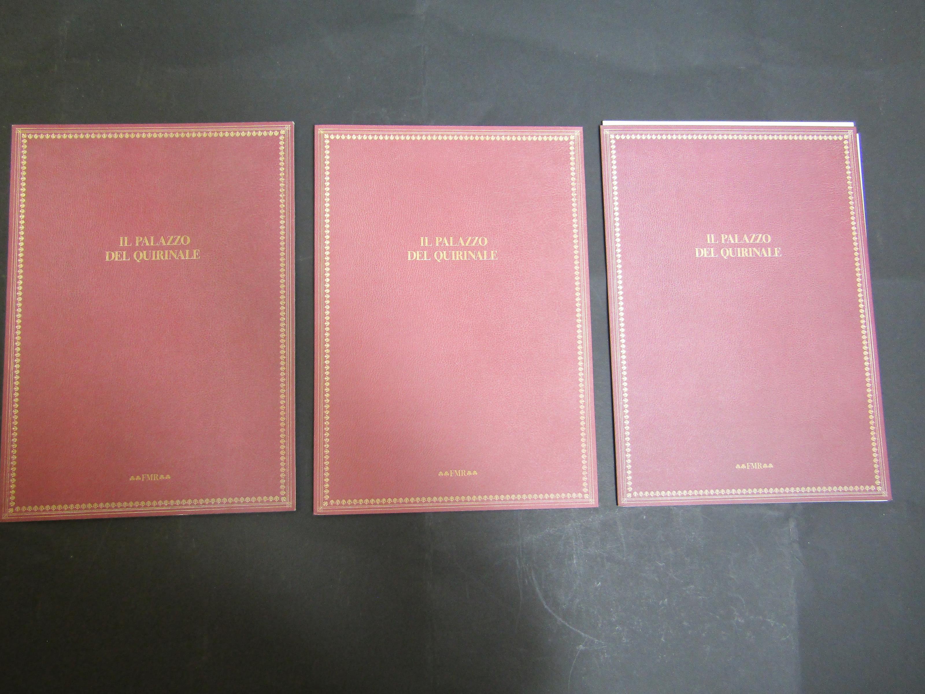 Godart Louis. Il Palazzo del Quirinale. I grandi Palazzi della storia. Prefazione di Ciampi Azeglio Carlo. FMR. 2003. Con cofanetto. Volume I