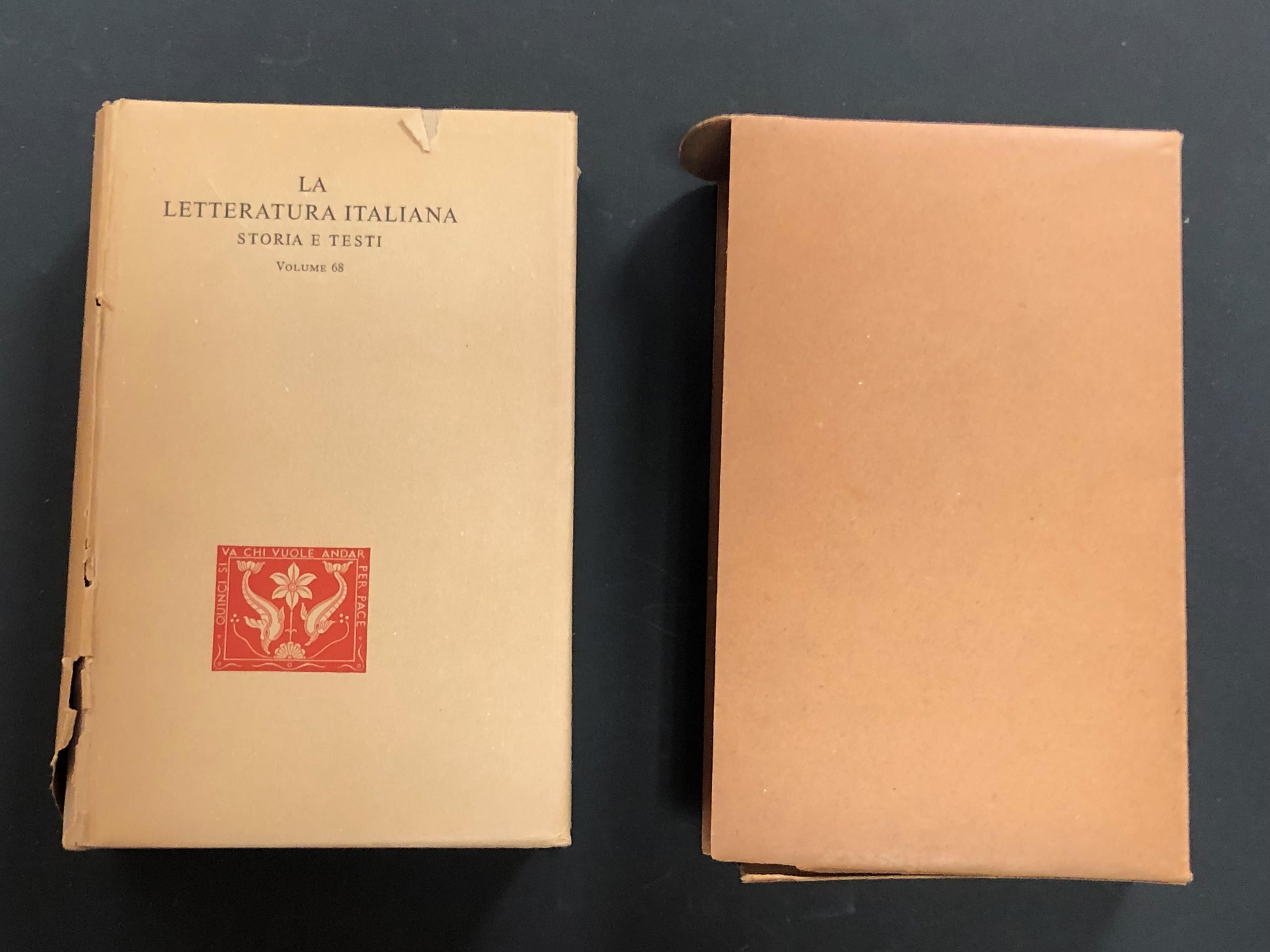 Opere di Giandomenico Romagnosi, Carlo Cattaneo, Giuseppe Ferrari. Ricciardi Editore 1957. Con cofanetto