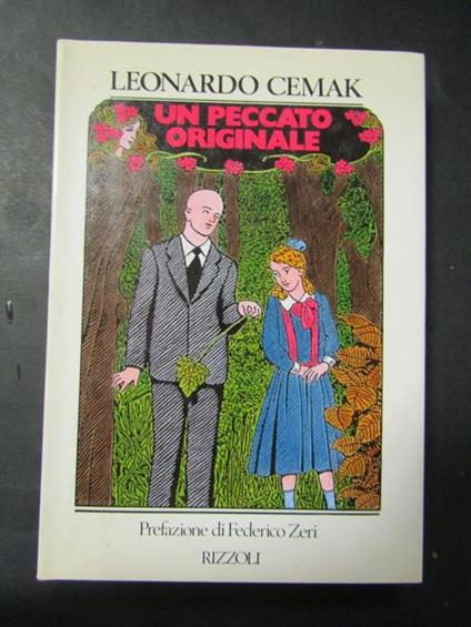 Leonardo Cemak. Un peccato originale. 1989 - I - Leonardo Cemak - copertina