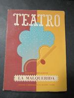 teatro. La malquerida. Il drama set. 1943