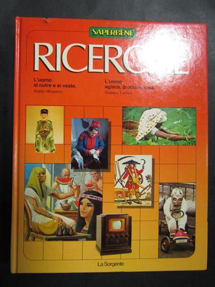 Aa.Vv. Ricerche. La Sorgente. 1985 - copertina